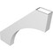 Ekena Millwork 4-in. W x 34-in. D x 34-in. H Westlake Architectural Grade PVC Knee Brace BRCP04X34X34WTL - alternate 3